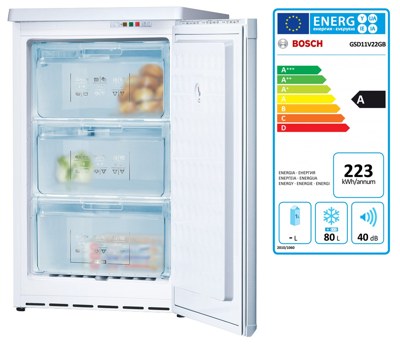 Bosch under counter
freezer