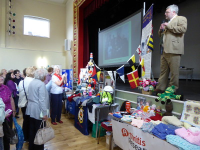 Opening Knitters and Stitchers show